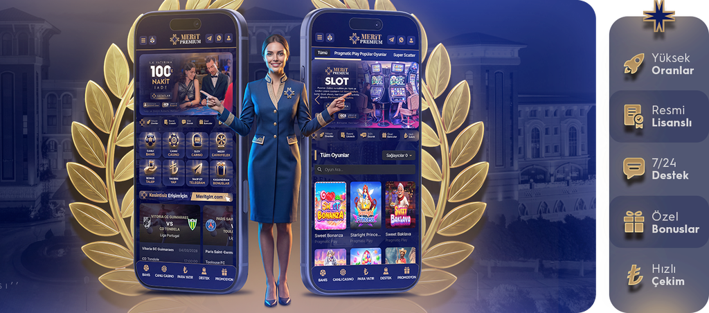Meritcasino mobil uygulama