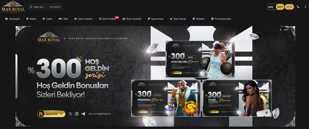 Maxroyalcasino sitesi